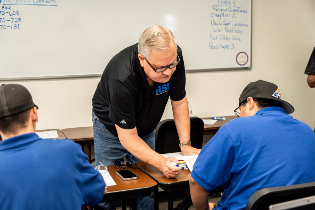 Training at RSI campus in Phoenix
